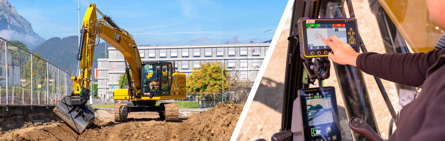 3D MACHINE CONTROL COMPATIBILITY OPTION FROM LEICA GEOSYSTEMS NOW COMMERCIALLY AVAILABLE FOR CATERPILLAR NGH EXCAVATORS